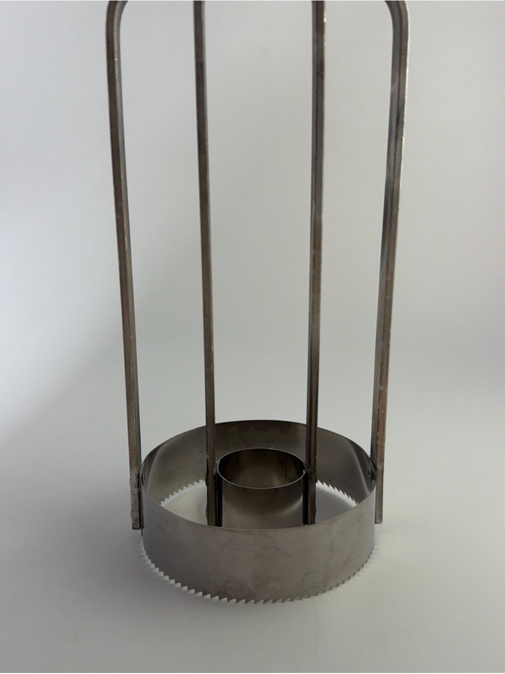 Vintage stainless steel with Aluminum Handle Pineapple/ Apple Corer Cutter